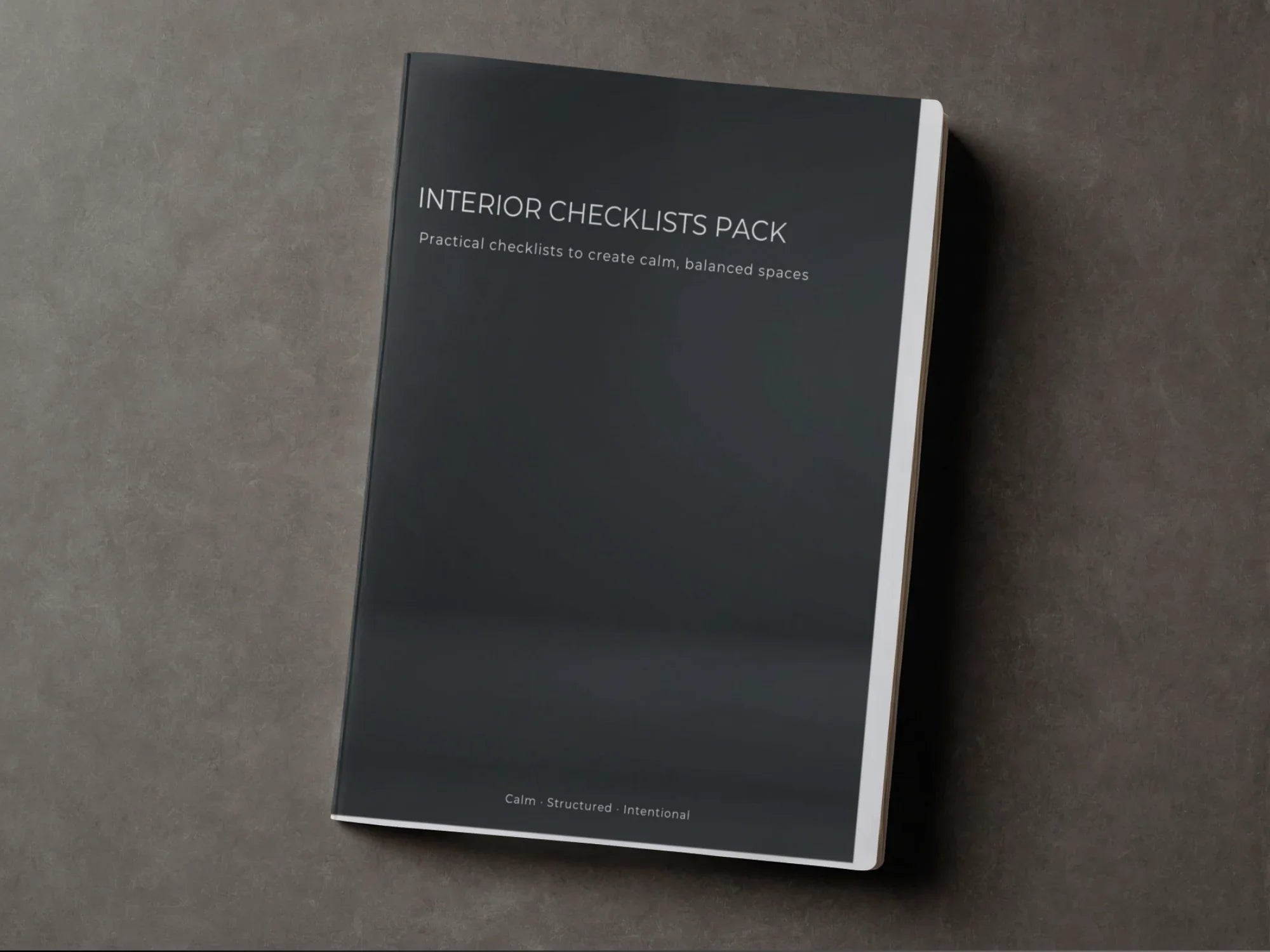 Interior Checklists Pack