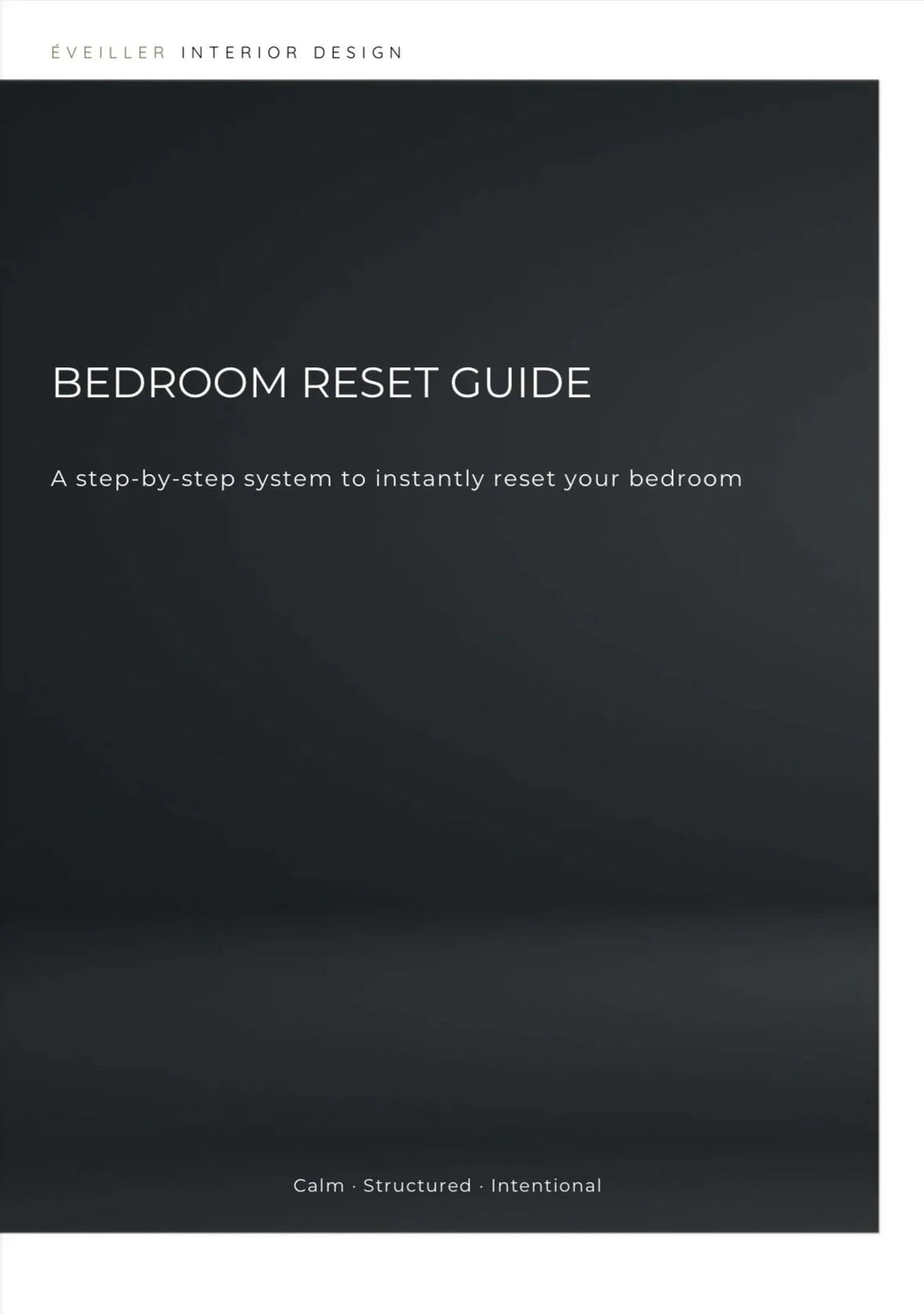 Bedroom Reset Guide