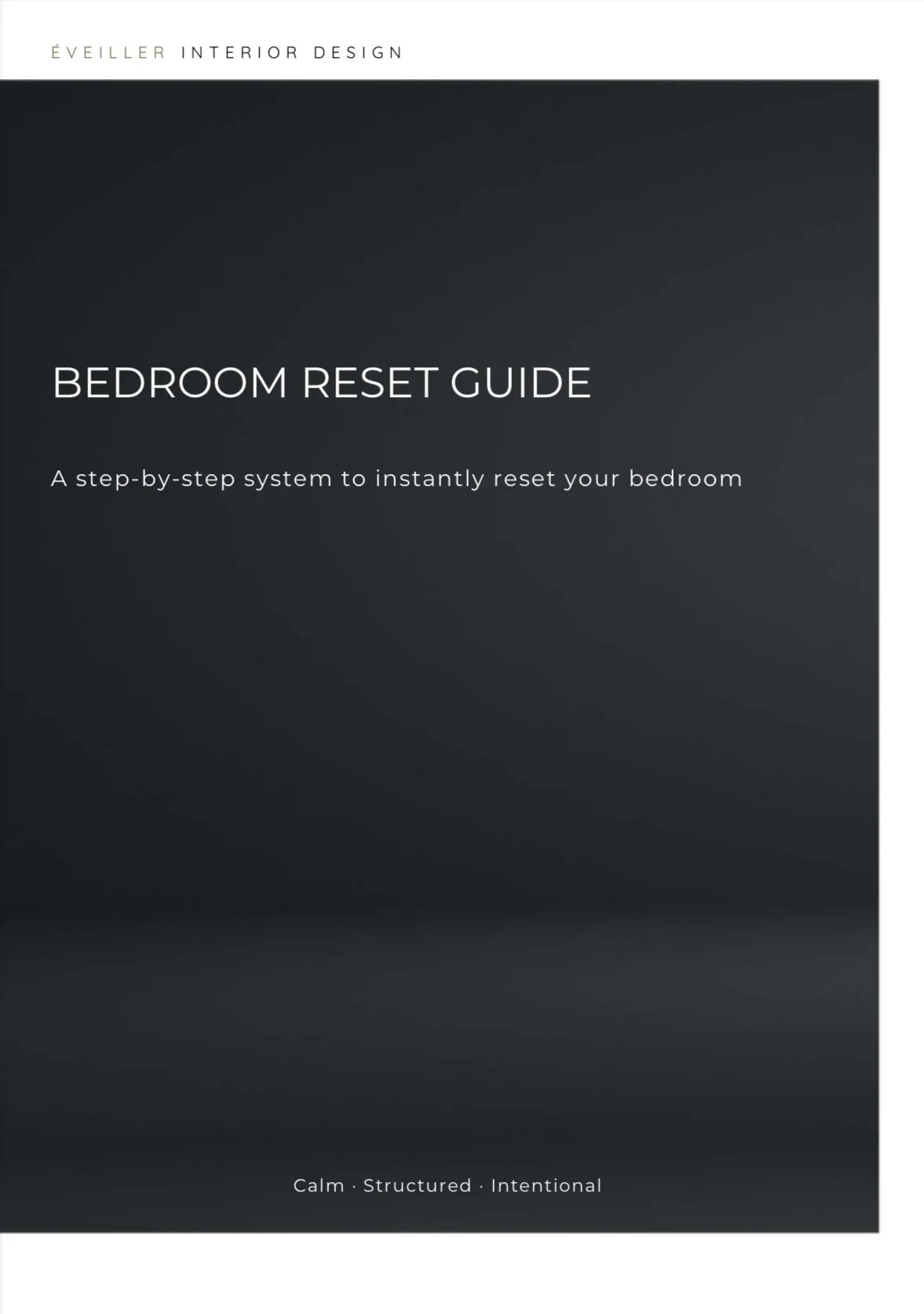 Bedroom Reset Guide