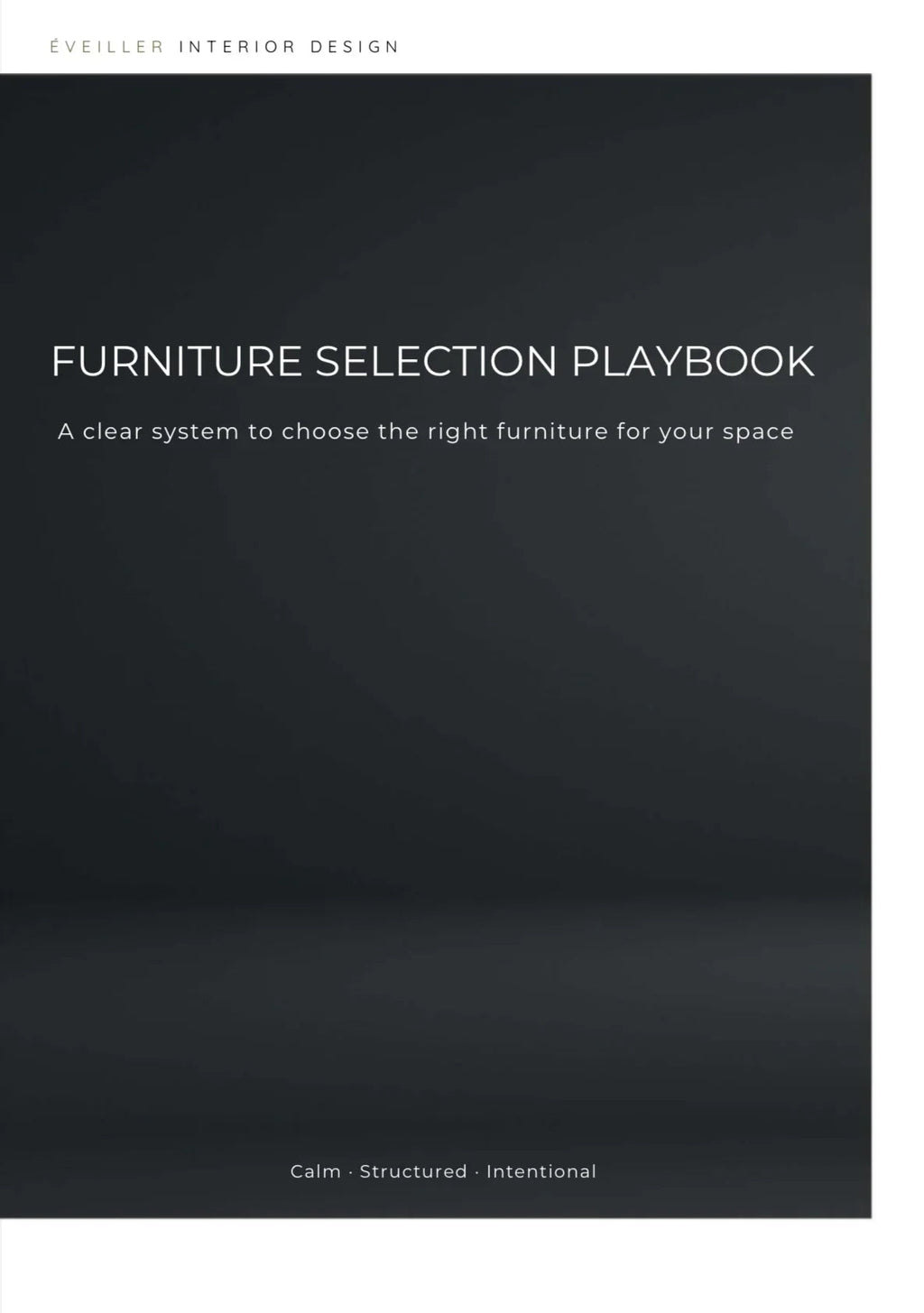 Furniture Selection Playbook