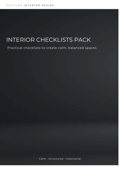 Interior Checklists Pack